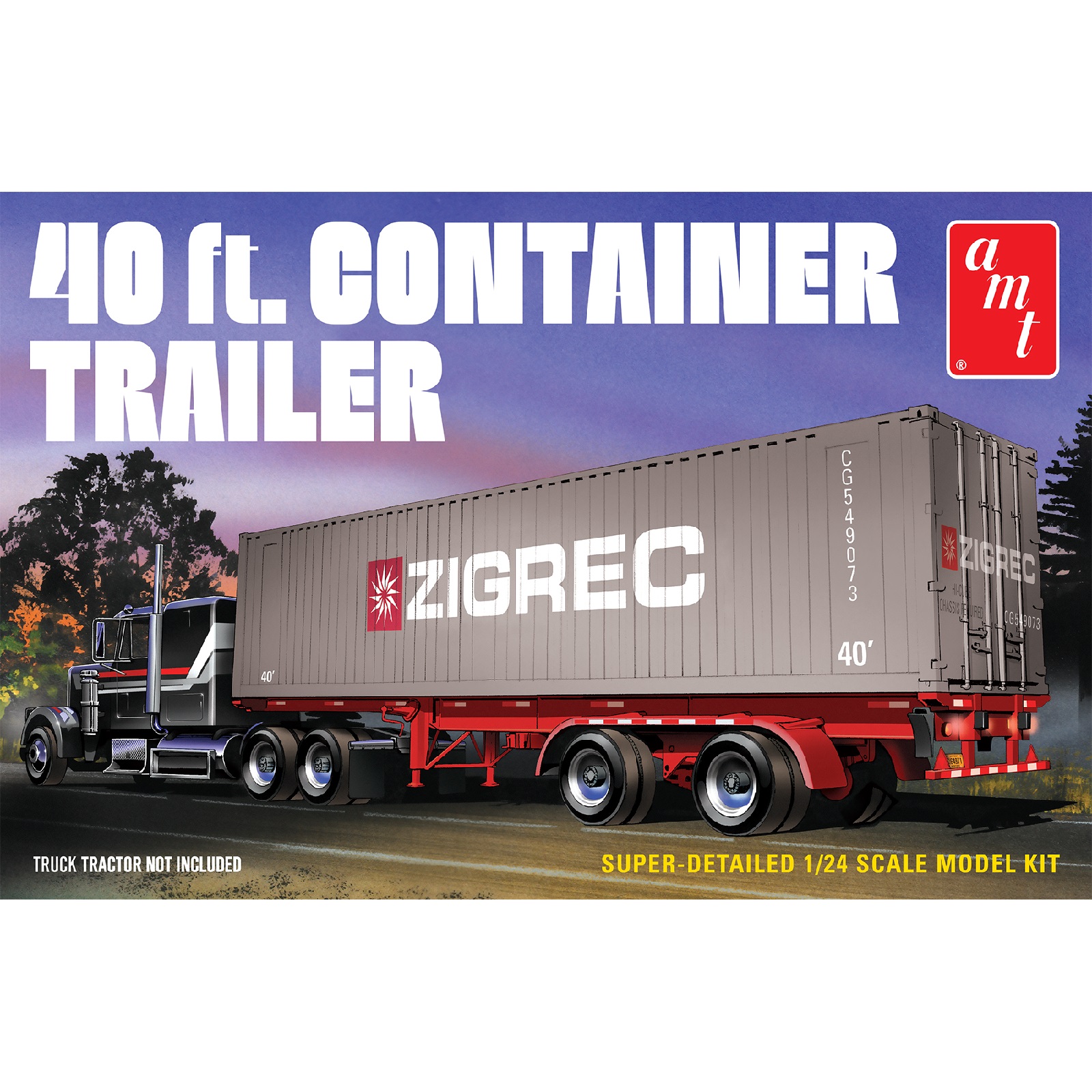 AMT 40' Semi Container Trailer